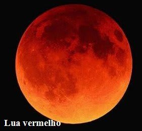 Lua vermelho
