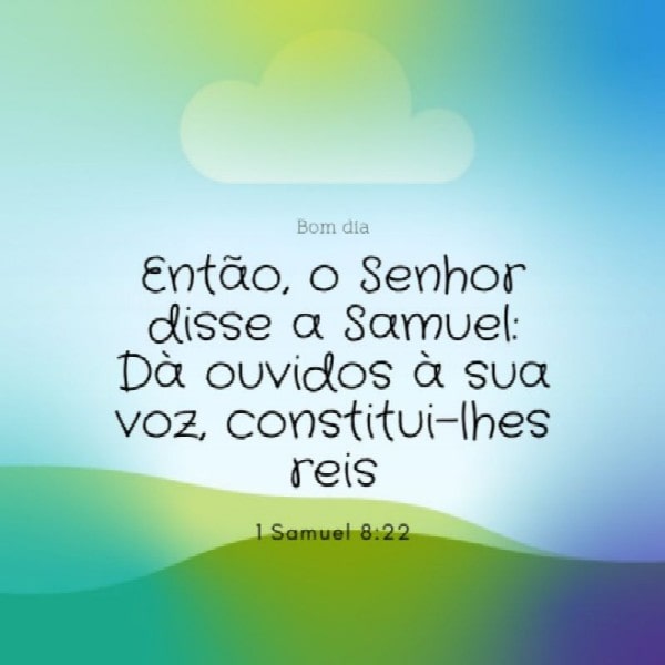 1 Samuel 8:22