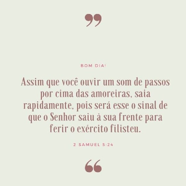 2 Samuel 5:24