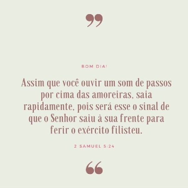 2 Samuel 5:24