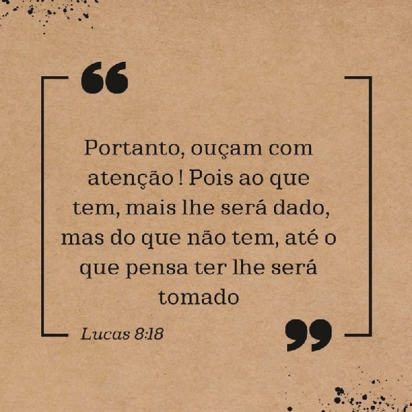 Lucas 8:18