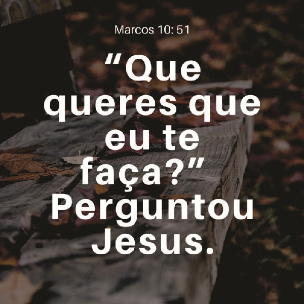 Marcos 10:51
