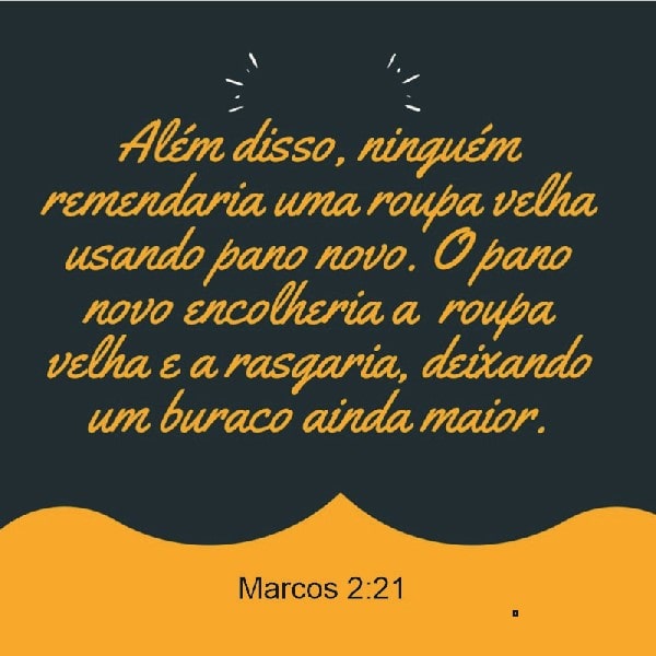 Marcos 2:21