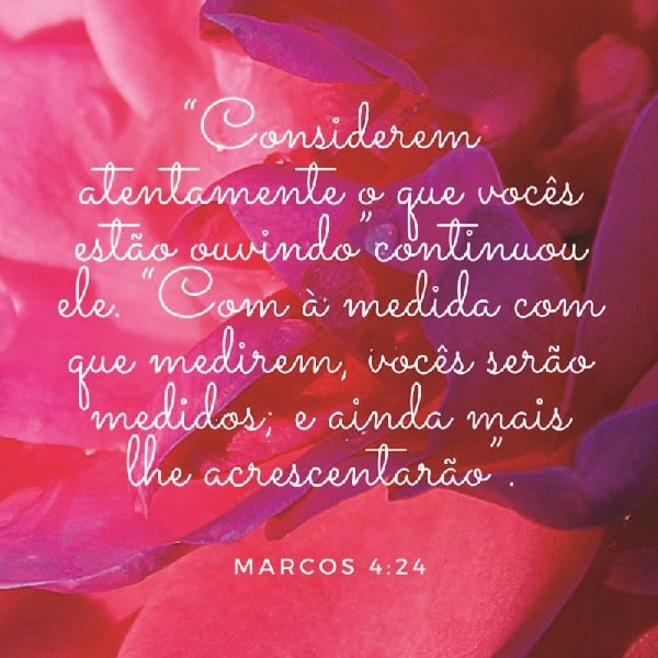 Marcos 4:24-25