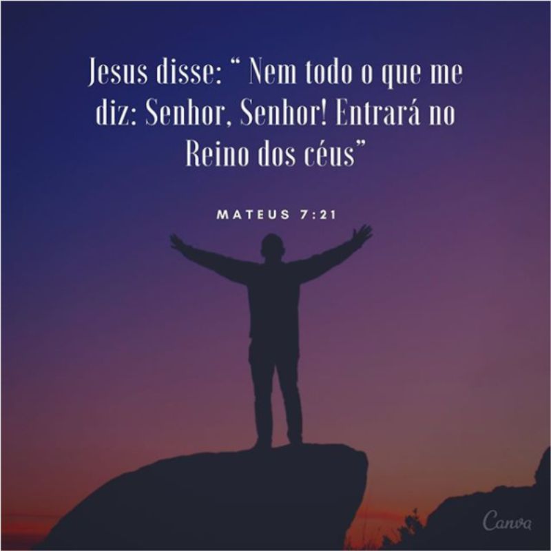 Mateus 7:21