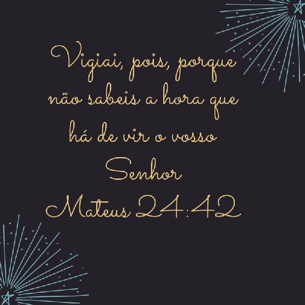 Mateus 24:42
