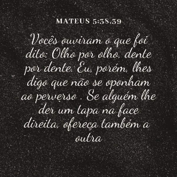 Mateus 5:38-39