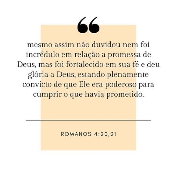 Romanos 4:20