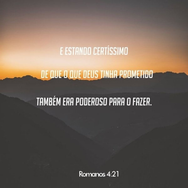 Romanos 4:21