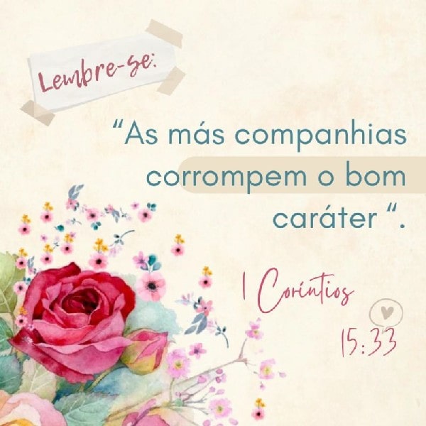1 Coríntios 15:33