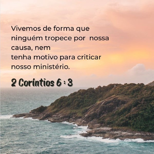 2 Coríntios 6:3