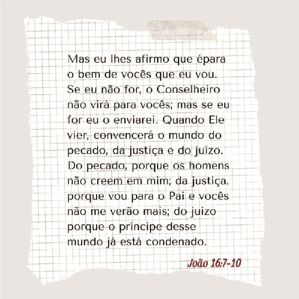 João 16:7-10