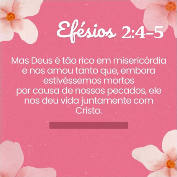 Efésios 2:4-5