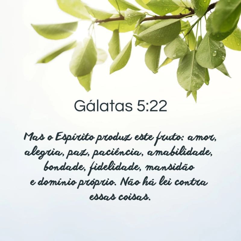 Gálatas 5:22-23