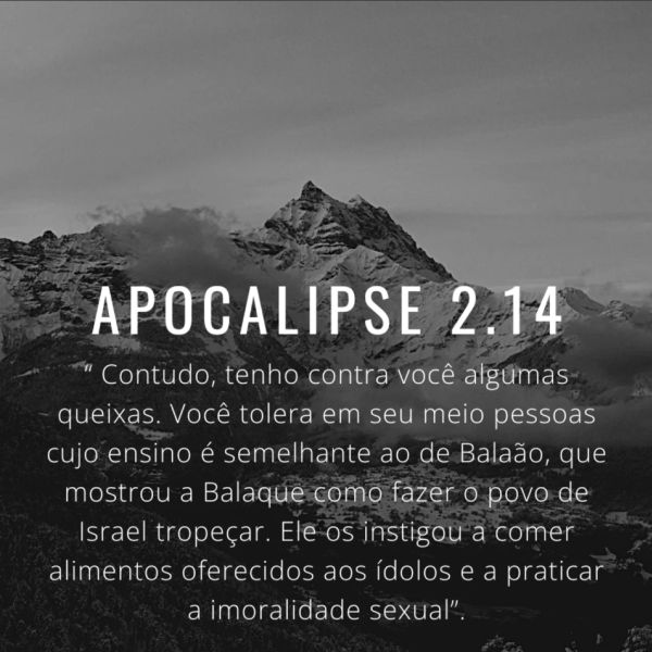 Apocalipse 2:14