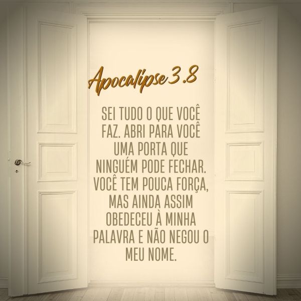 Apocalipse 3:8