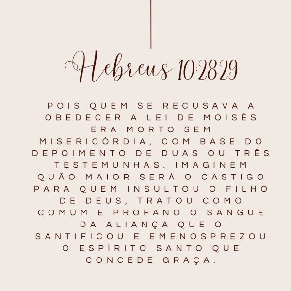 Hebreus 10:26-27