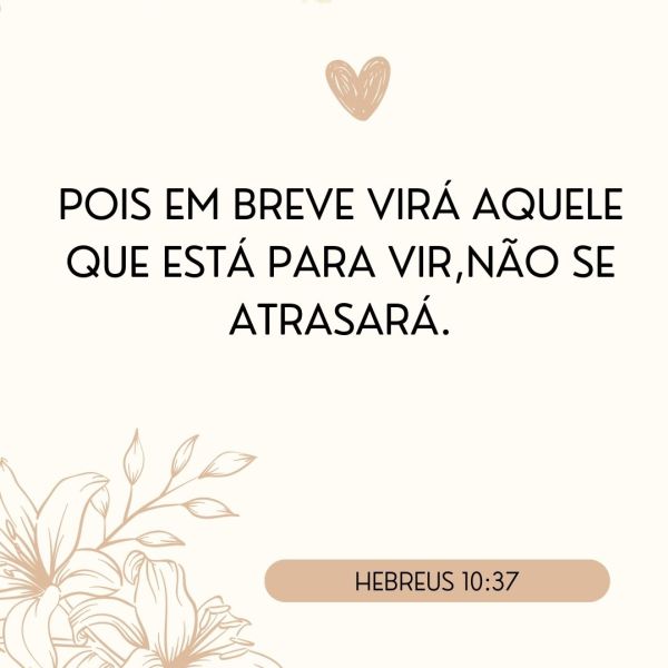 Hebreus 10:37
