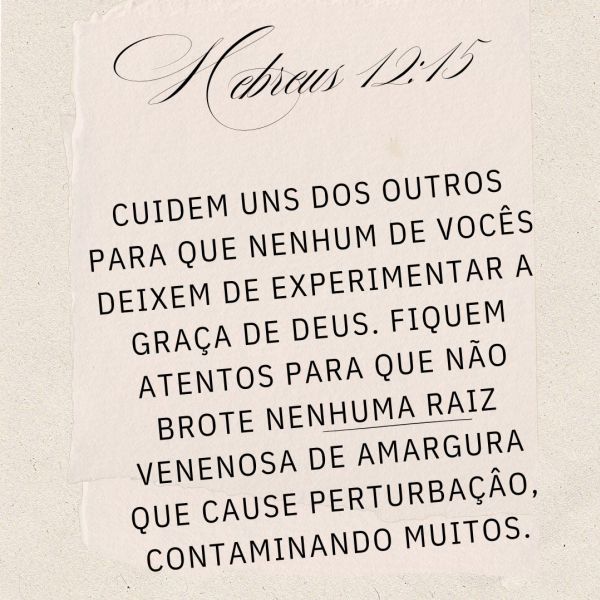 Hebreus 12:15