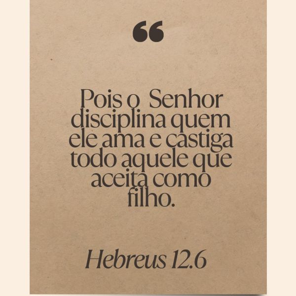 Hebreus 12:6