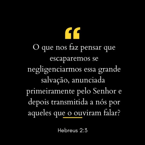 Hebreus 2:3