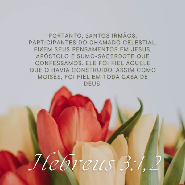 Hebreus 3:1-2