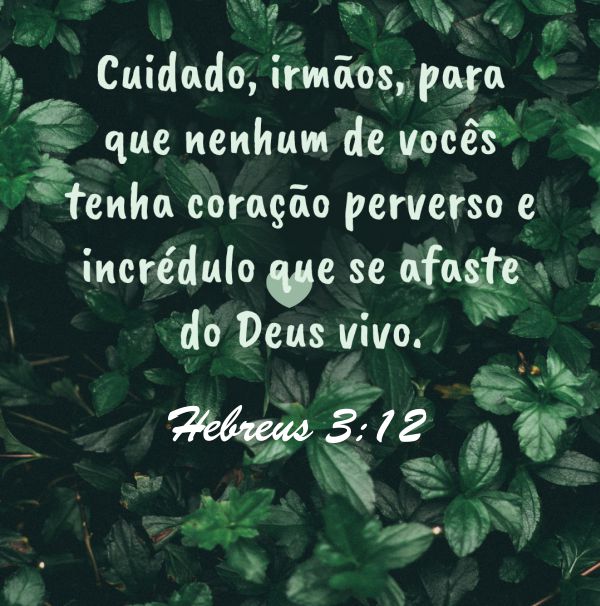 Hebreus 3:12
