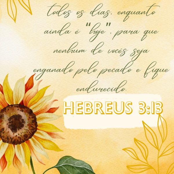 Hebreus 3:13