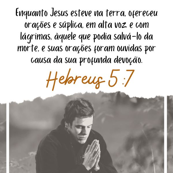 Hebreus 5:7