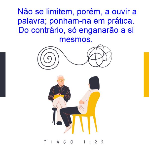 Tiago 1:22