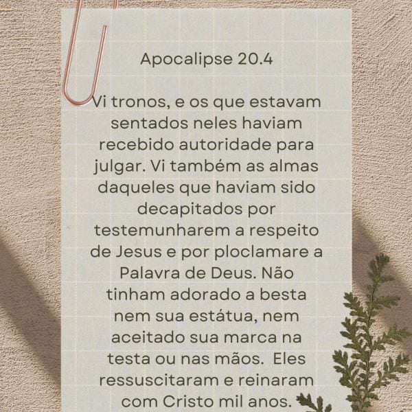 Apocalipse 20:4