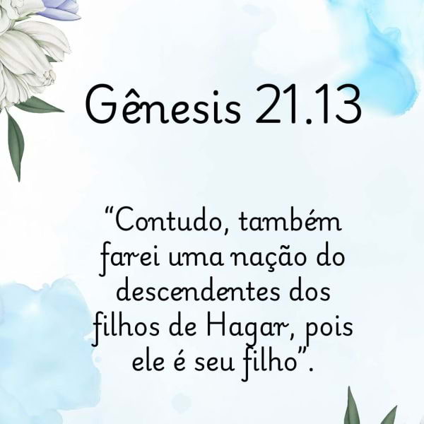Gênesis 21:13-16