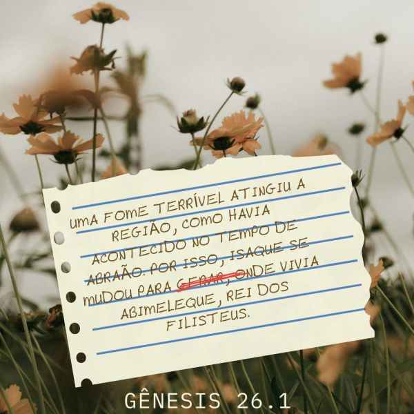 Gênesis 26:1 e 24